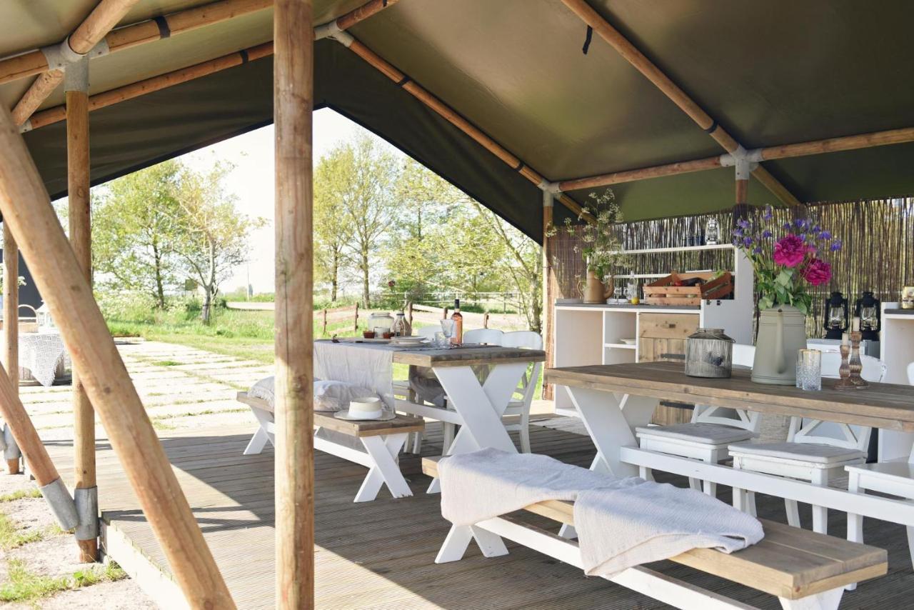 Smuk Lytse Bell Tent Echtenerbrug Luaran gambar